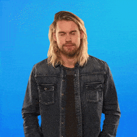 Celebrity gif. Chord Overstreet has his hands in his pockets and he rolls his eyes as he shakes his body impatiently.
