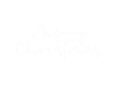 Merry Christmas Art Sticker