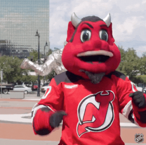 Happy New Jersey GIF by NHL
