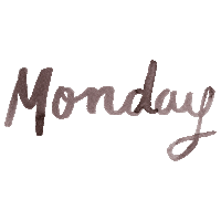 Monday Sticker