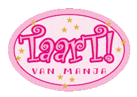 TaartvanManja taart manja taartvanmanja Sticker