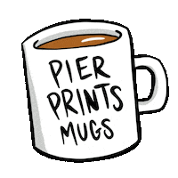 Coffee Mug Sticker by The Heart Cloverdale