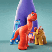 Happy Flashing Lights GIF by Claynosaurz