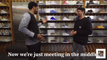 We're Just Meeting In The Middle
