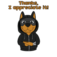 Thank U Sticker by Dobernut