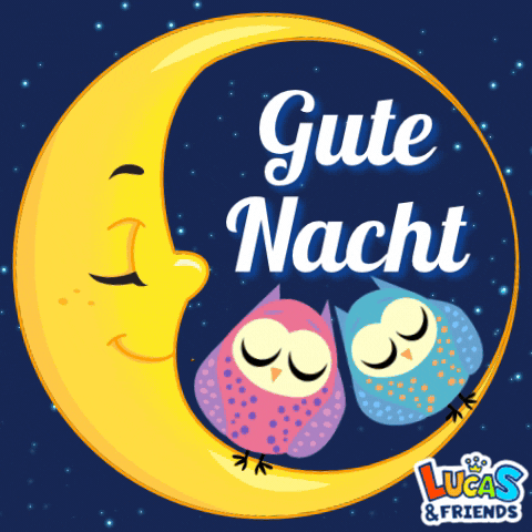 Good Night GIF by Lucas and Friends by RV AppStudios