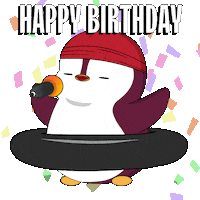Sing Happy Birthday Sticker by Pudgy Penguins