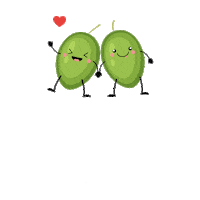 I Love You Valentines Sticker by myvegan