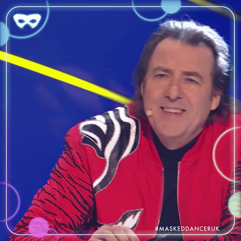 Jonathan Ross Laughing GIF by The Masked Singer UK & The Masked Dancer UK