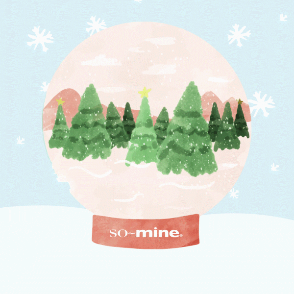 somineproducts giphyupload holiday snow winter GIF