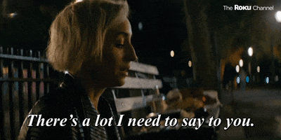 We Need To Talk Love GIF by The Roku Channel