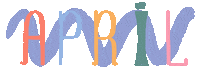 Spring April Sticker