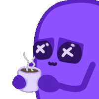 Coffee Tea Sticker