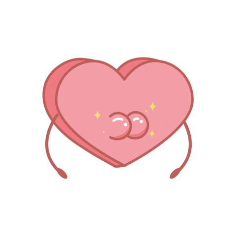 In Love Heart Sticker