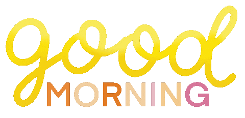 Good Morning Sticker by ElenPink