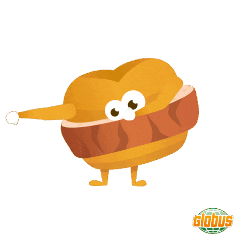 Dance Food Sticker by Globus SBW Germany