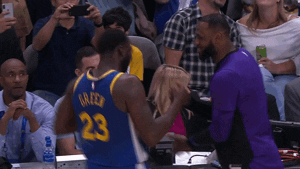 lebron james friends GIF by NBA