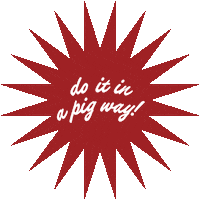Pig Bacon Sticker by pabaconfest