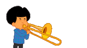 Listen Musical Instrument Sticker by 3 Palavrinhas