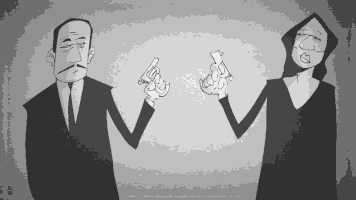 alfred hitchcock animation GIF by PBS Digital Studios