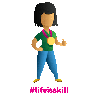 Lis Sticker by Life is Skill
