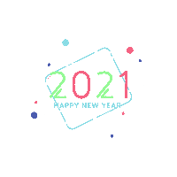 New Year Sticker by Protein Dragon