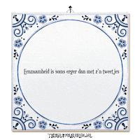 Spreuk Hart Sticker by Tegelspreuken.nl