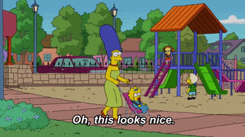 Looks Nice The Simpsons GIF by AniDom