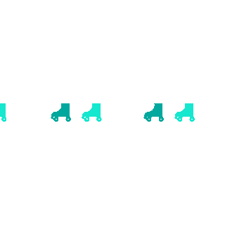 roecityrollers giphyupload skate sk8 skates Sticker