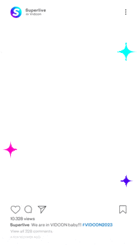 superlivecontent vidcon superlive superlivexvidcon Sticker