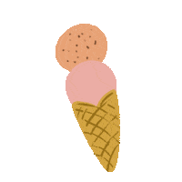 Ice Cream Dessert Sticker