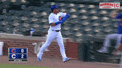 Celebrate Home Run GIF by Marquee Sports Network