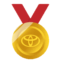Gold Medal Sticker by Toyota Canada