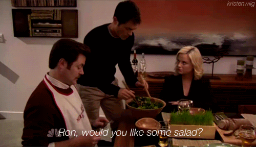 parks and recreation rabbit GIF