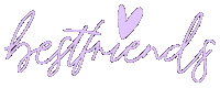 Best Friends Love Sticker