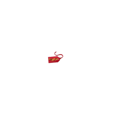 Christmas Santa Sticker by Nakkia Gold