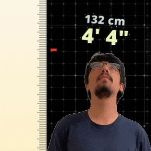 4' 4"