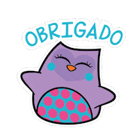 Thanks Owl Sticker by Uatt?