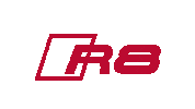 logo car Sticker by Audi