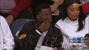 kevin hart eating GIF by NBA