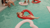 Party Swimming GIF by Pure Noise Records