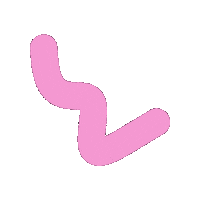 Pink Wave Sticker by Cafe Knotted