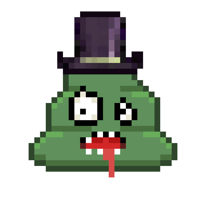 Art Shitting Sticker by Poopies.io
