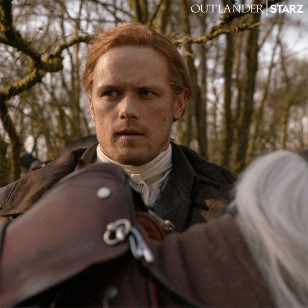 Season 5 Reaction GIF by Outlander