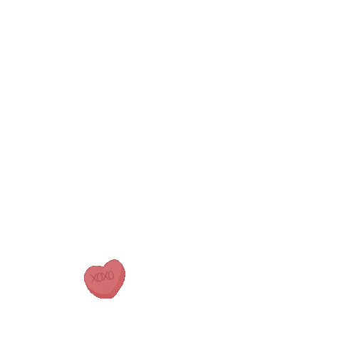 Valentines Day Hearts Sticker