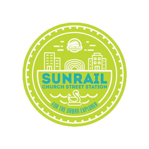 Sticker by RideSunRail