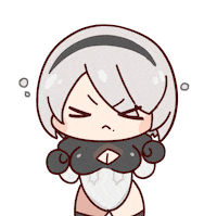 Shake Head 2B Sticker
