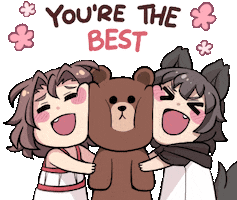 Te Amo Hug Sticker by Jin