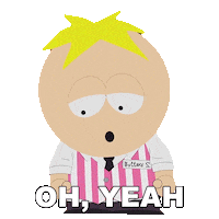 Tired Butters Sticker by South Park