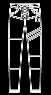 LizaSew_Clothing handmade sewing shorts punkrock GIF